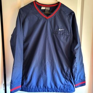 *SOLD*Nike V-Neck 2ply Wind breaker